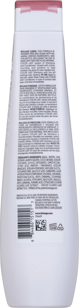 slide 7 of 9, Biolage Professional Color Last Shampoo 13.5 fl oz, 13.5 fl oz