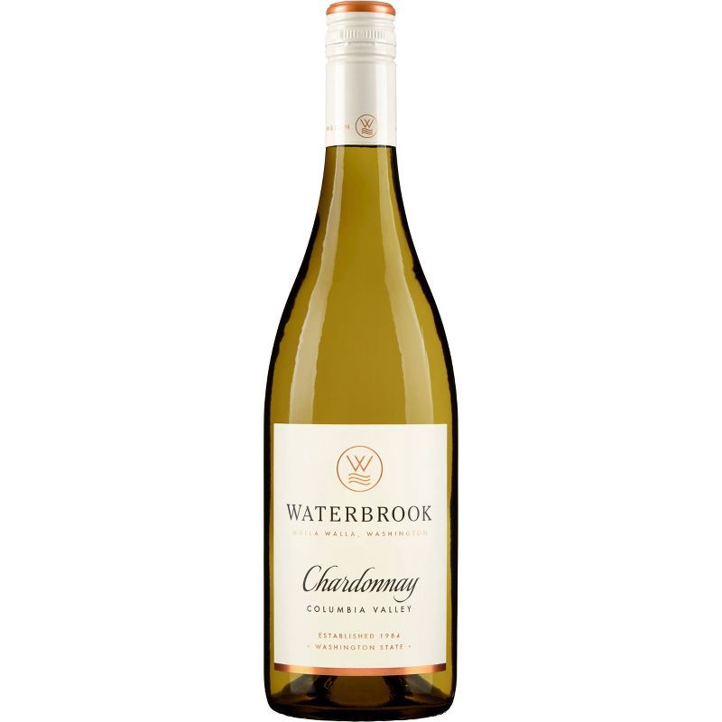slide 1 of 4, Waterbrook Chardonnay White Wine - 750ml Bottle, 750 ml