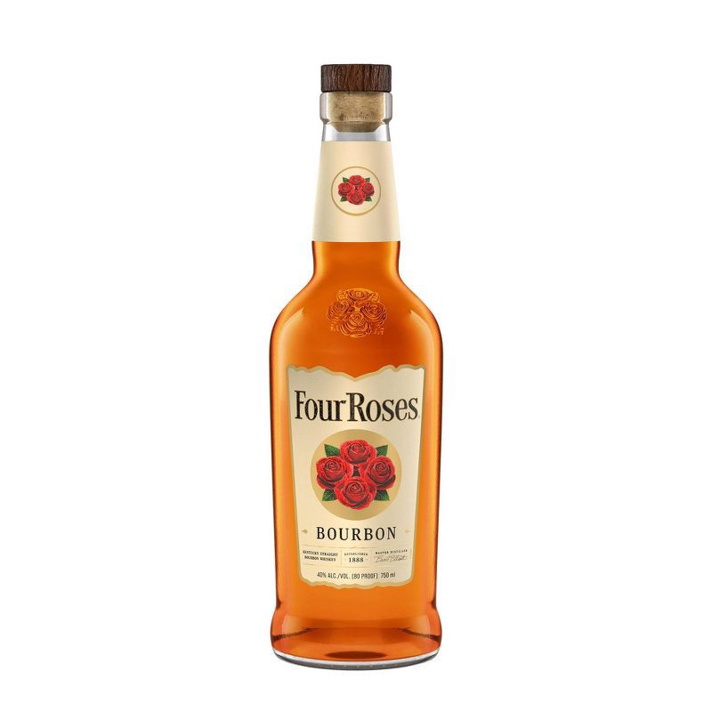 slide 1 of 3, Four Roses Yellow Label Bourbon Whiskey - 750mL Bottle, 750 ml