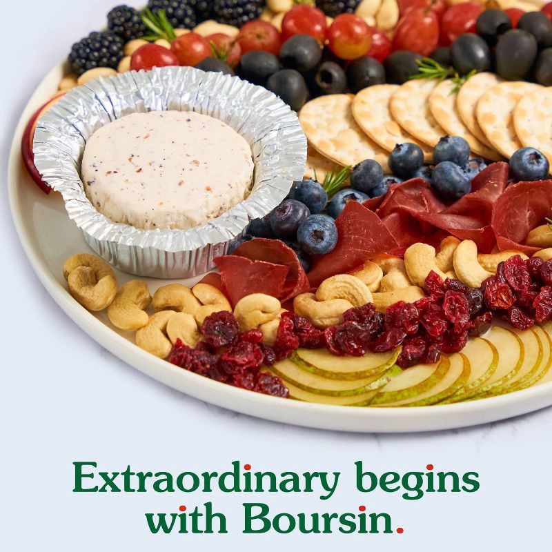 slide 9 of 10, Boursin Garlic and Fine Herbs Gourmet Cheese - 5.3oz, 5.3 oz