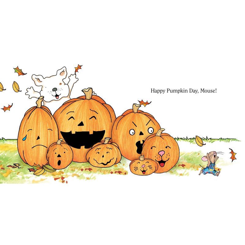 slide 5 of 5, Harper Collins It's Pumpkin Day Mouse (Laura Joffe Numeroff) - by Laura Numeroff (Board Book), 1 ct
