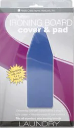 Royal Crest Teflon Ironing Board Cover & Pad