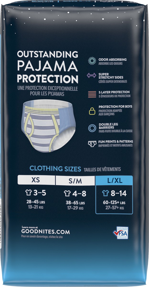 Goodnites Overnight Underwear for Boys - L - Shop Training Pants at H-E-B