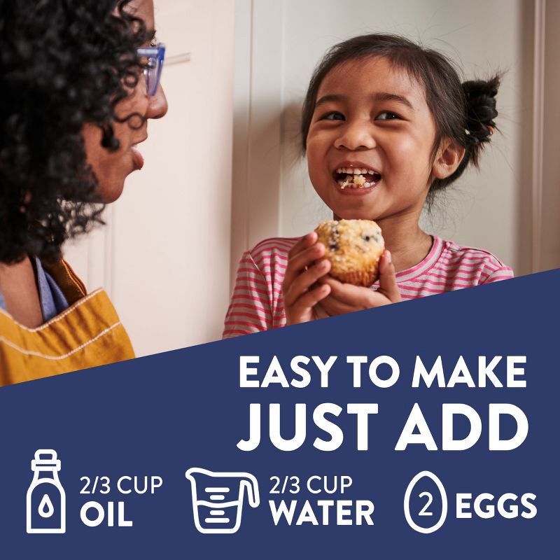 slide 4 of 10, Krusteaz Wild Blueberry Muffin Mix - 17.1oz, 17.1 oz