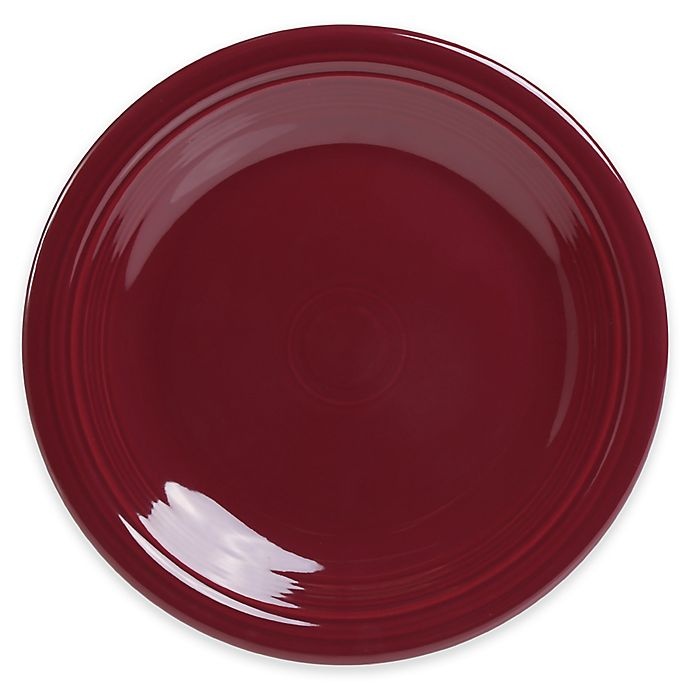 slide 1 of 1, Fiesta Dinner Plate - Claret, 1 ct