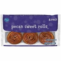 slide 1 of 1, Kroger Pecan Sweet Roll Ups, 6 oz