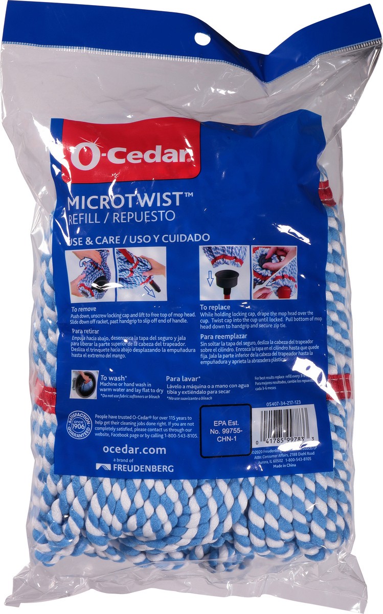 slide 10 of 11, O-Cedar Microtwist Refill 1 ea Bag, 1 ea