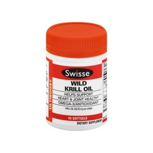 slide 1 of 1, Swisse Wild Krill Oil Softgels, 50 ct