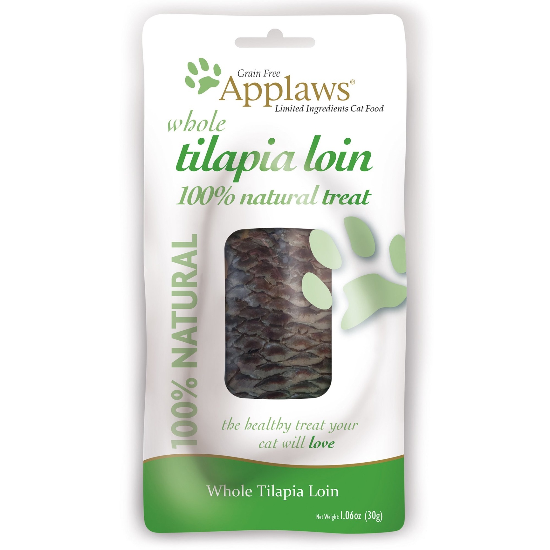 slide 1 of 1, Applaws Tilapia Loin, 1.06 oz