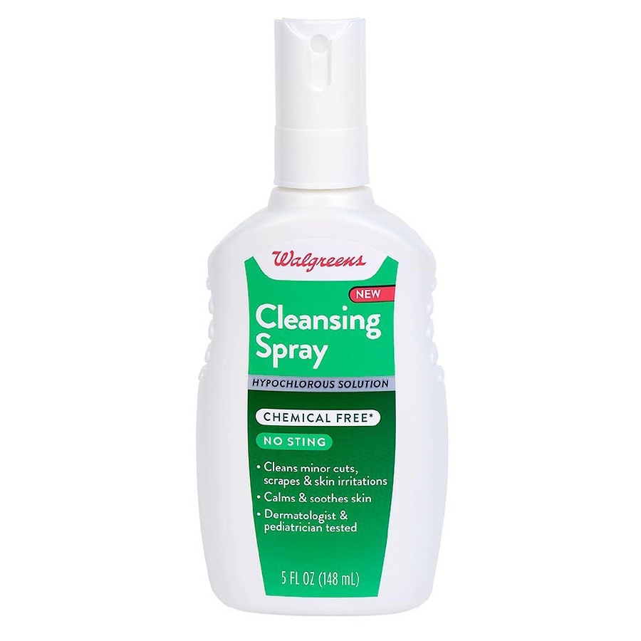 slide 1 of 1, Walgreens Hypochlorous Cleansing Spray, 5 fl oz