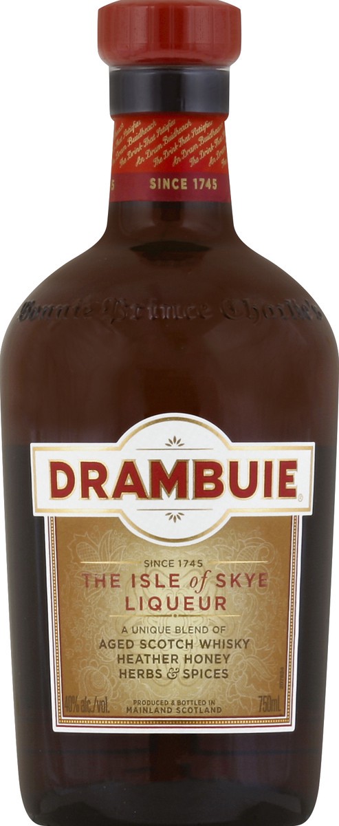 slide 1 of 26, Drambuie Liqueur, The Isle of Skye, 750 ml
