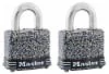 Master Lock Rustoleum Laminiated Padlock Set - Gray/Black/Silver