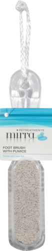 slide 1 of 1, Mirra Pumice Foot Brush, 1 ct