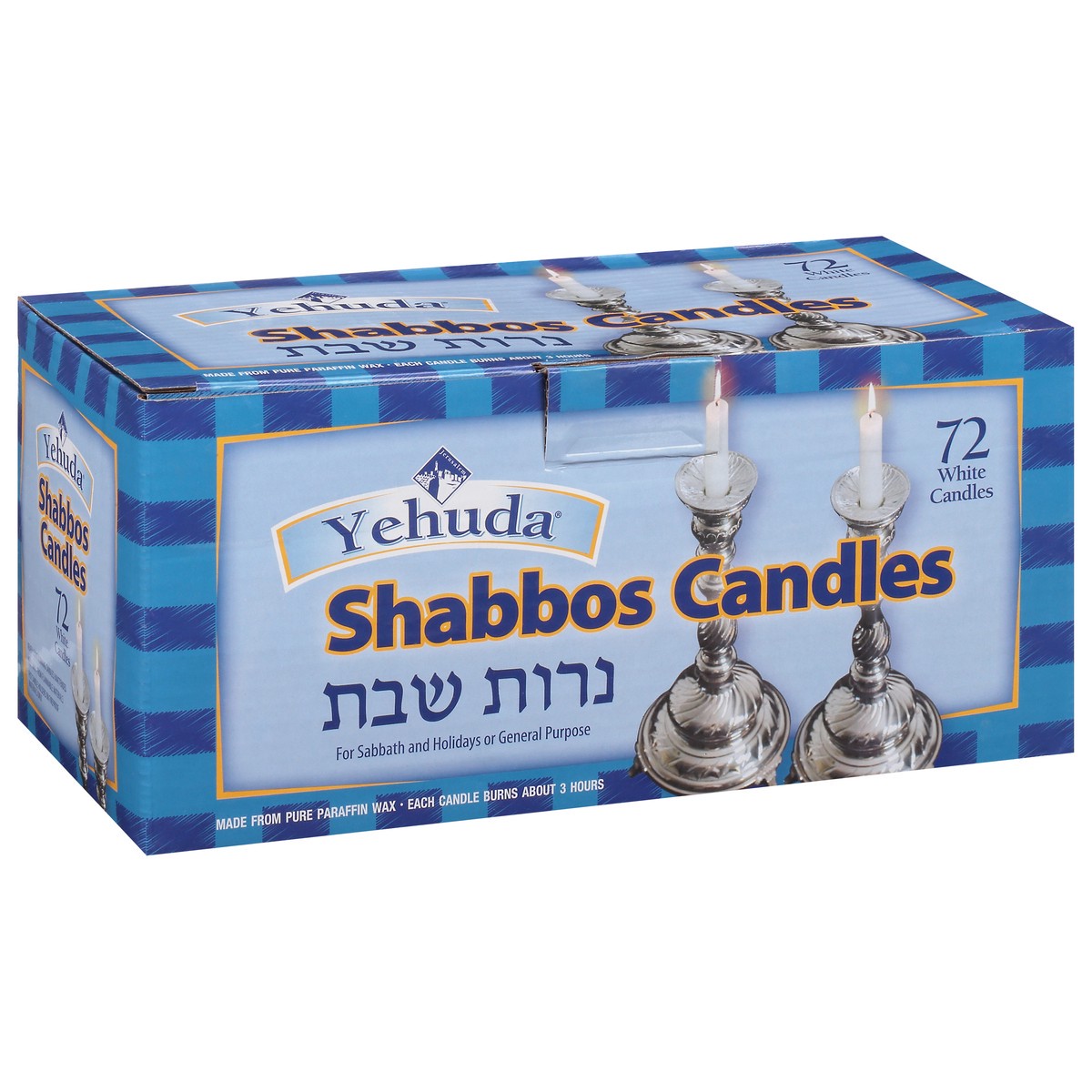 slide 2 of 9, Yehuda Holyland Candles Israeli Candles 72ct - 38.4oz, 72 ct; 38.4 oz