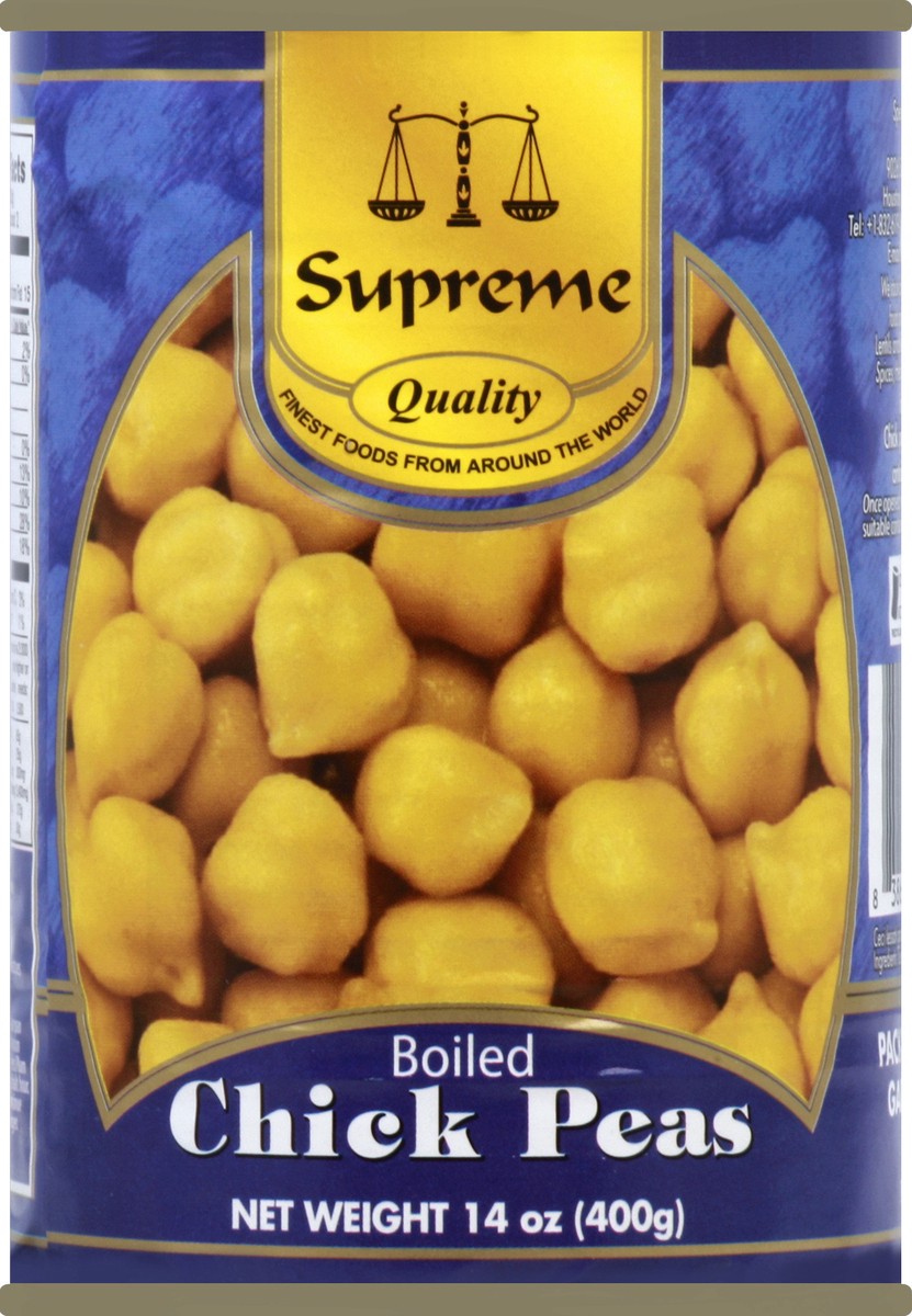 slide 1 of 2, Supreme Chick Peas 14 oz, 14 oz