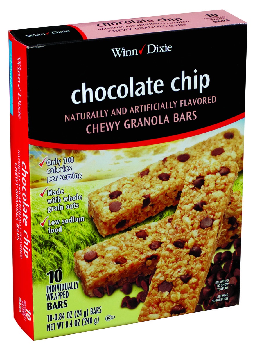 slide 1 of 1, Winn-Dixie Chocolate Chip Granola, 10 oz