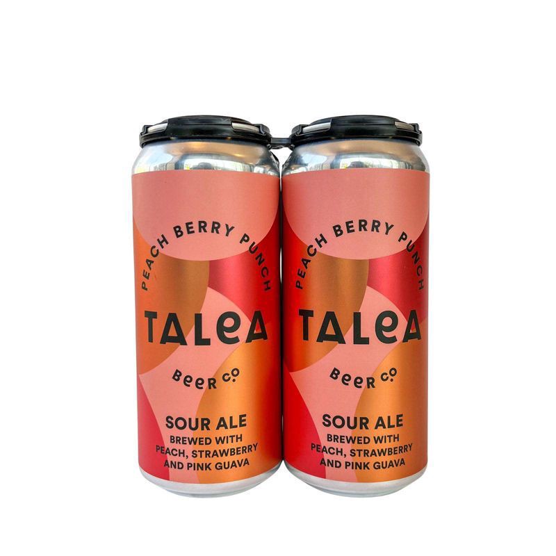 slide 5 of 5, Talea Beer Co Talea Peach Ale, 16 oz