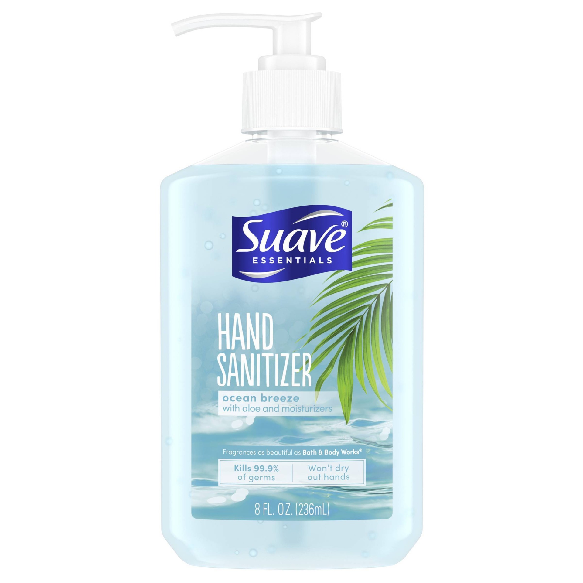 slide 1 of 6, Suave Ocean Breeze Hand Sanitizer Aloe, 8 oz