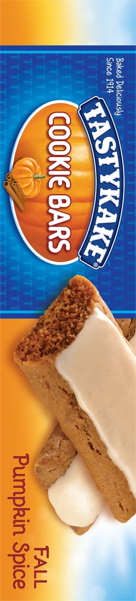 slide 6 of 9, Tastykake Fall Pumpkin Spice Cookie Bars 6 - 1.75 oz ea, 6 ct