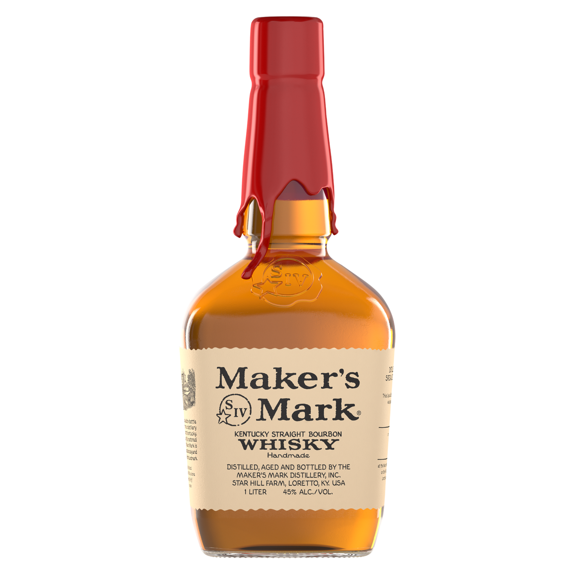 slide 2 of 2, Maker's Mark Bourbon Whisky, 750 ml