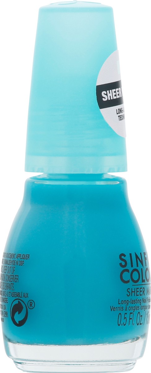 slide 4 of 9, Sinful Colors Sheer Matte Turnt-Quoise 2757 Nail Polish 0.5 fl oz, 0.5 fl oz