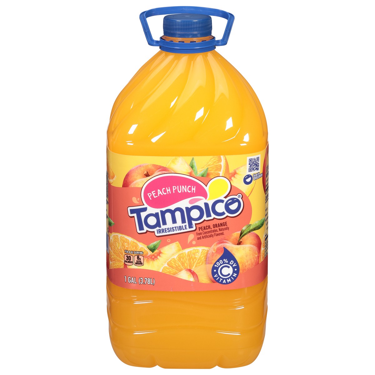 slide 1 of 13, Tampico Peach Punch Fruit Punch - 1 gal, 1 gal