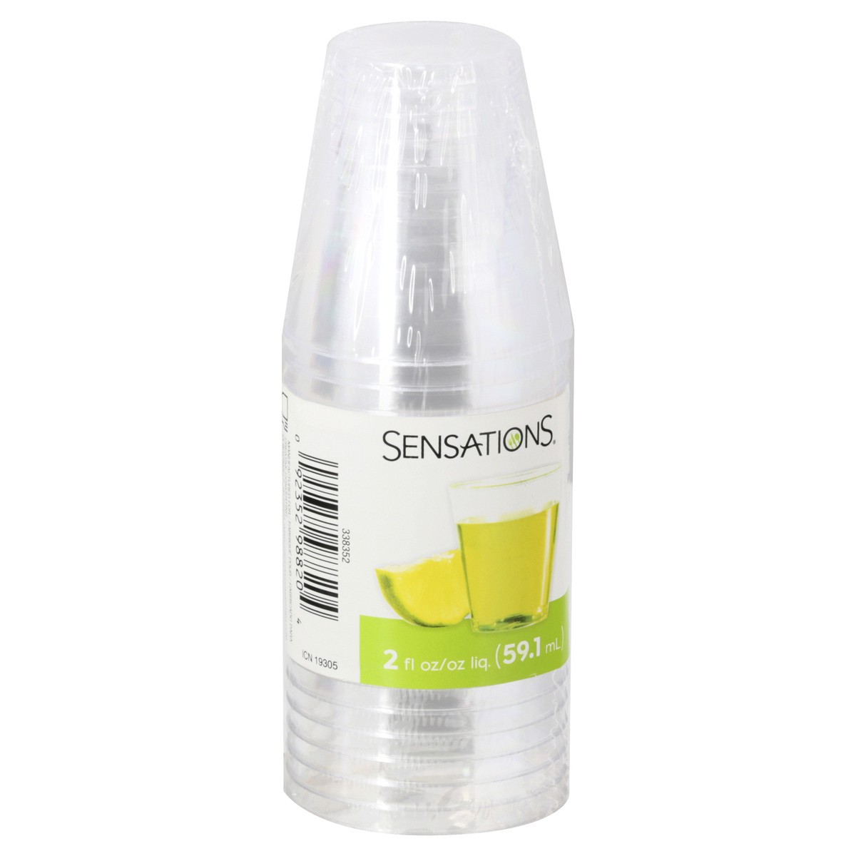 slide 8 of 10, Sensations 2 Fluid Ounce Plastic Shot Glasses 20 ea, 20 ct