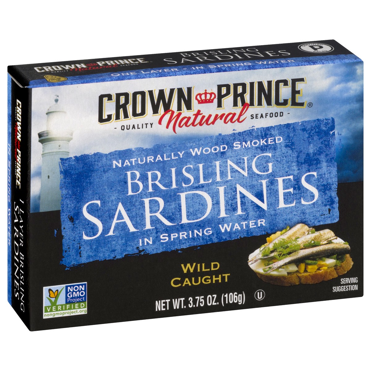 slide 4 of 11, Crown Prince Sardines, Brisling, 3.75 oz