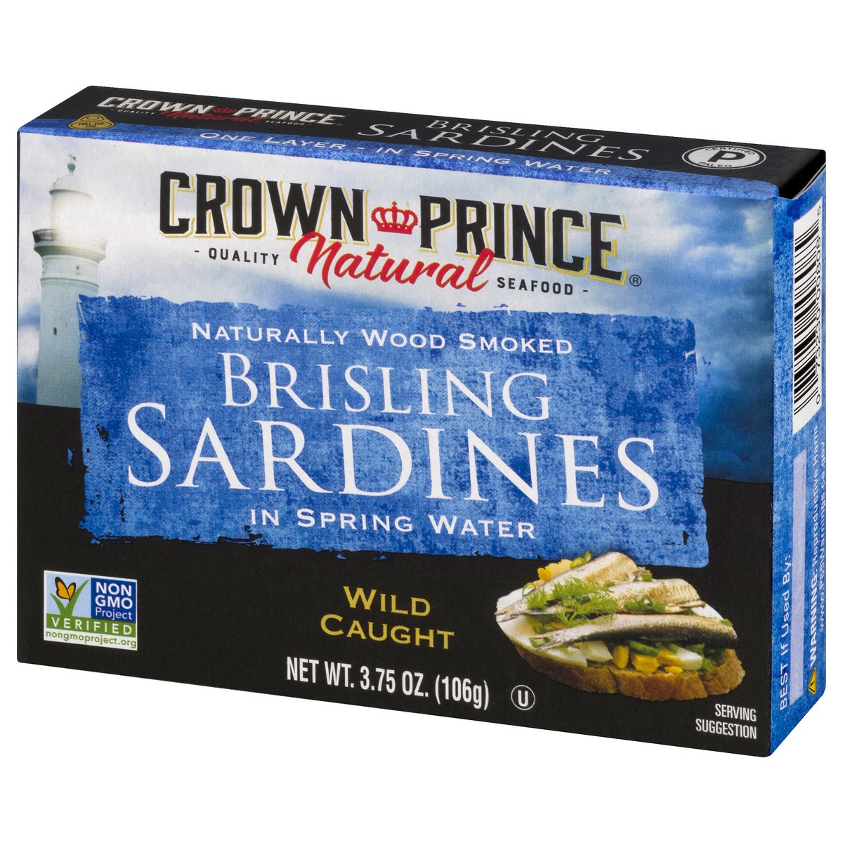 slide 7 of 11, Crown Prince Sardines, Brisling, 3.75 oz
