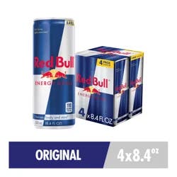 Red Bull Energy Drink - 4 ct; 8.4 fl oz - 4 ct; 8.4 oz