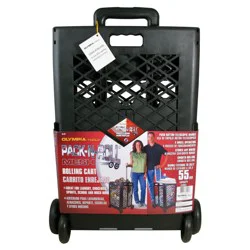 Olympia Tools Mesh Wheeled Cart - Black