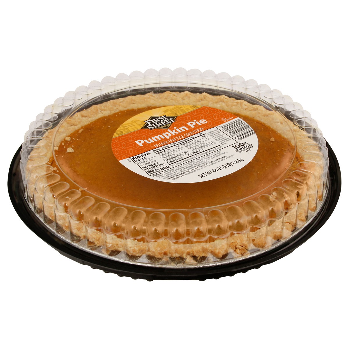 slide 10 of 13, First Street 11In Pumpkin Pie, 48 oz