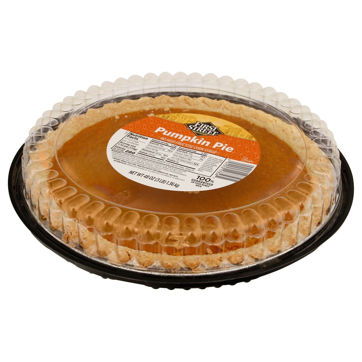 slide 12 of 13, First Street 11In Pumpkin Pie, 48 oz