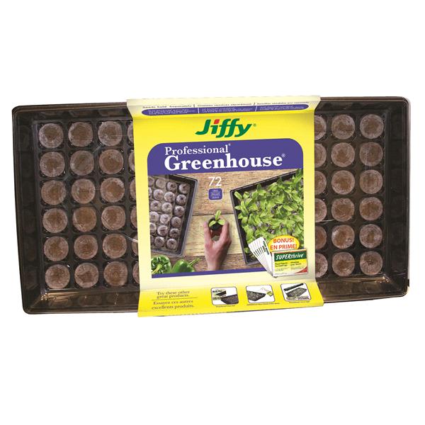 slide 1 of 1, Jiffy Professional Greenhouse Peat Pellet, 72 Cell Tray, 72 ct; 36 mm