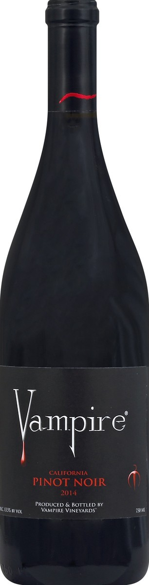 slide 2 of 2, Vampires Vampire Pinot Noir, 750 ml