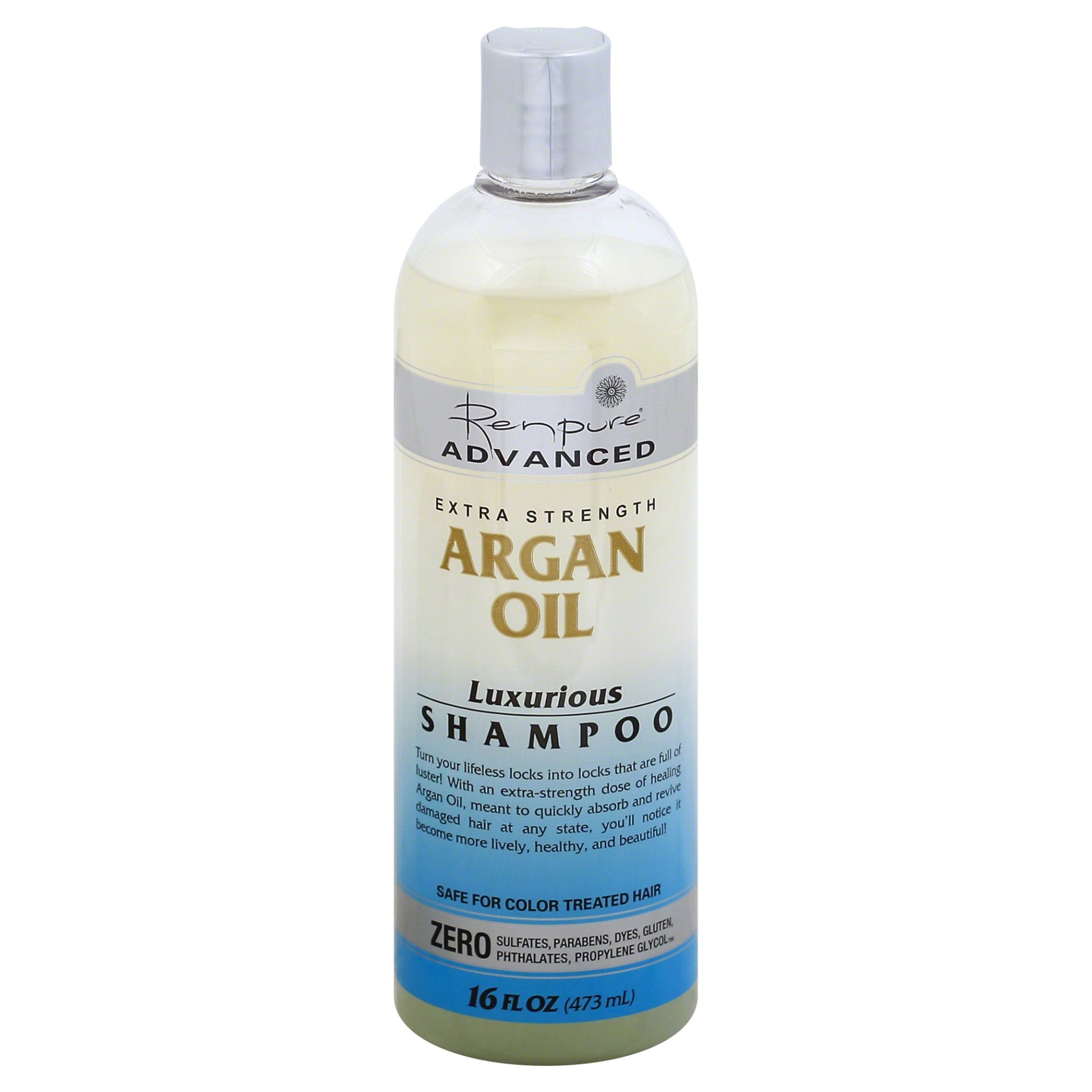 slide 1 of 6, Renpure Originals Argan Oil Luxurious Shampoo, 16 fl oz