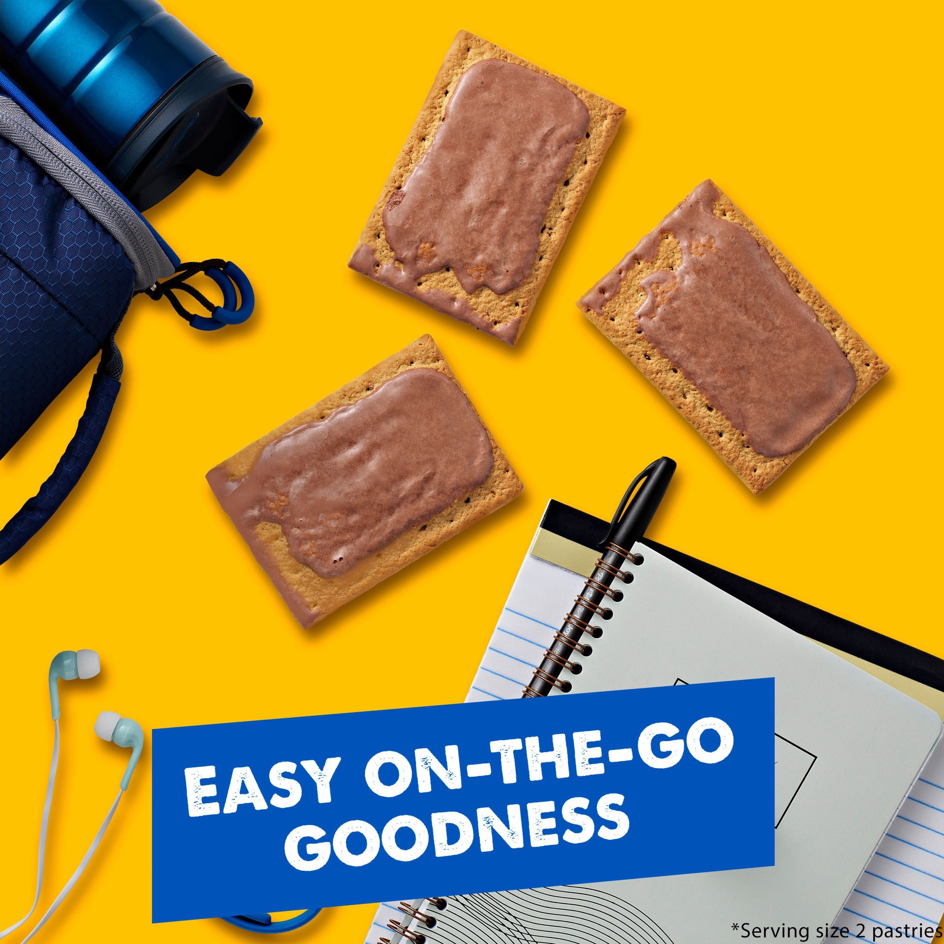 slide 3 of 5, Pop-Tarts 8 Pack Frosted S'mores Toaster Pastries 8 ea, 8 ct