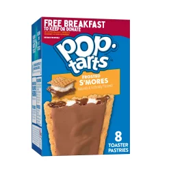 Kellogg's Pop-Tarts Toaster Pastries, Breakfast Foods, Baked in the USA, Frosted S'mores