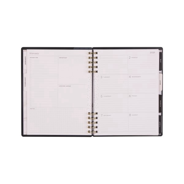 slide 4 of 10, 2026 Happy Planner Monthly/Weekly Classic Customizable Twin Loop Planner, 7"" x 9-1/4"", Believe You Can, January To December, PZ0017C011, 1 ct
