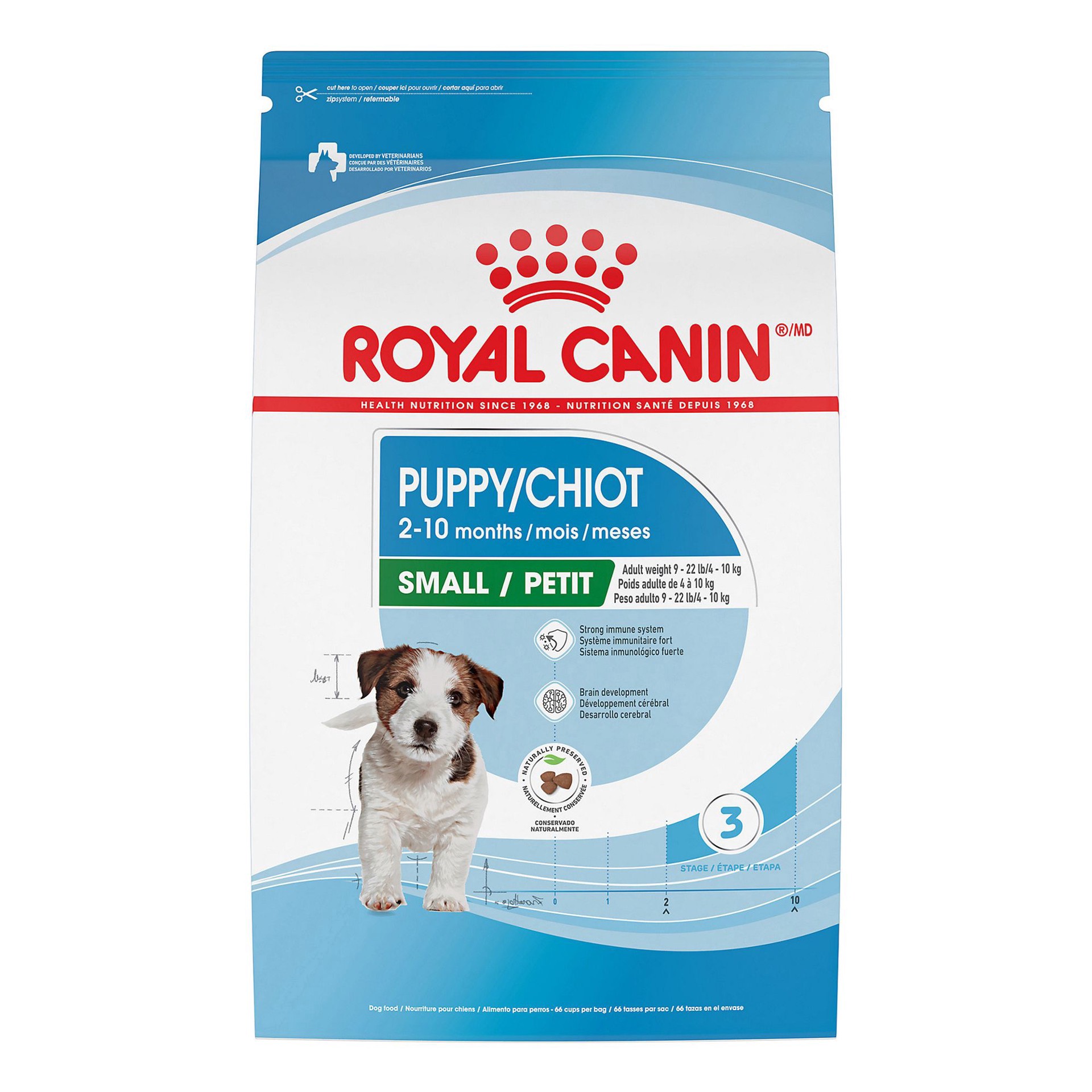 slide 1 of 1, Royal Canin Small Breed Puppy Dog Dry Food - Chicken, 14 lb