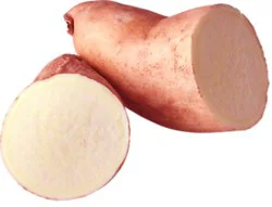 Boniato Sweet Potato/yam With Pink Skin & White Flesh