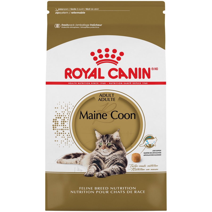 slide 1 of 9, Royal Canin Feline Breed Nutrition Maine Coon Dry Cat Food, 6 lb