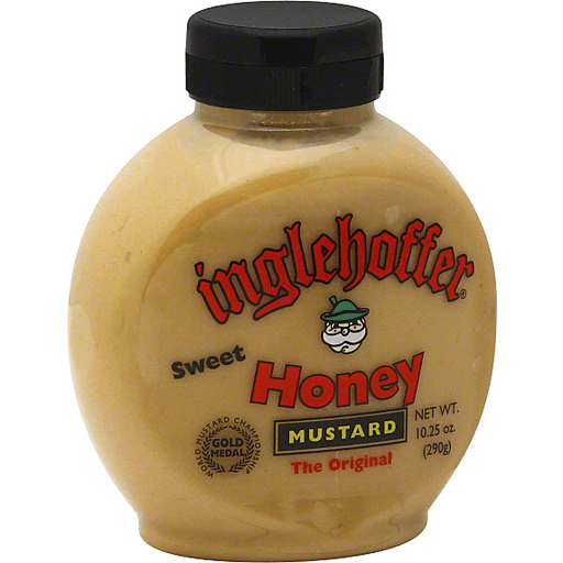 slide 2 of 3, Inglehoffer Inglhoffer Honey Mustard Squeeze Mustard, 10.2 oz