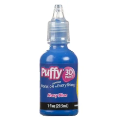 Tulip Puffy Fabric Paint Navy 1 oz