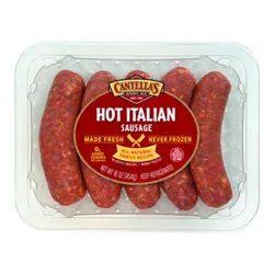 Papa Cantella's Hot Italian Sausage Links - 16 Oz