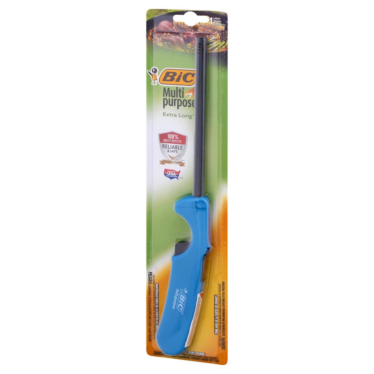 slide 3 of 9, BIC Multi-purpose Extra Long Lighter, Assorted Colors, 10 ct