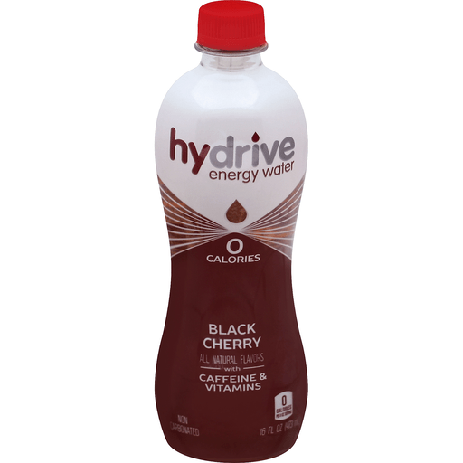 slide 2 of 2, Hydrive Black Cherry Energy Water, 16 fl oz