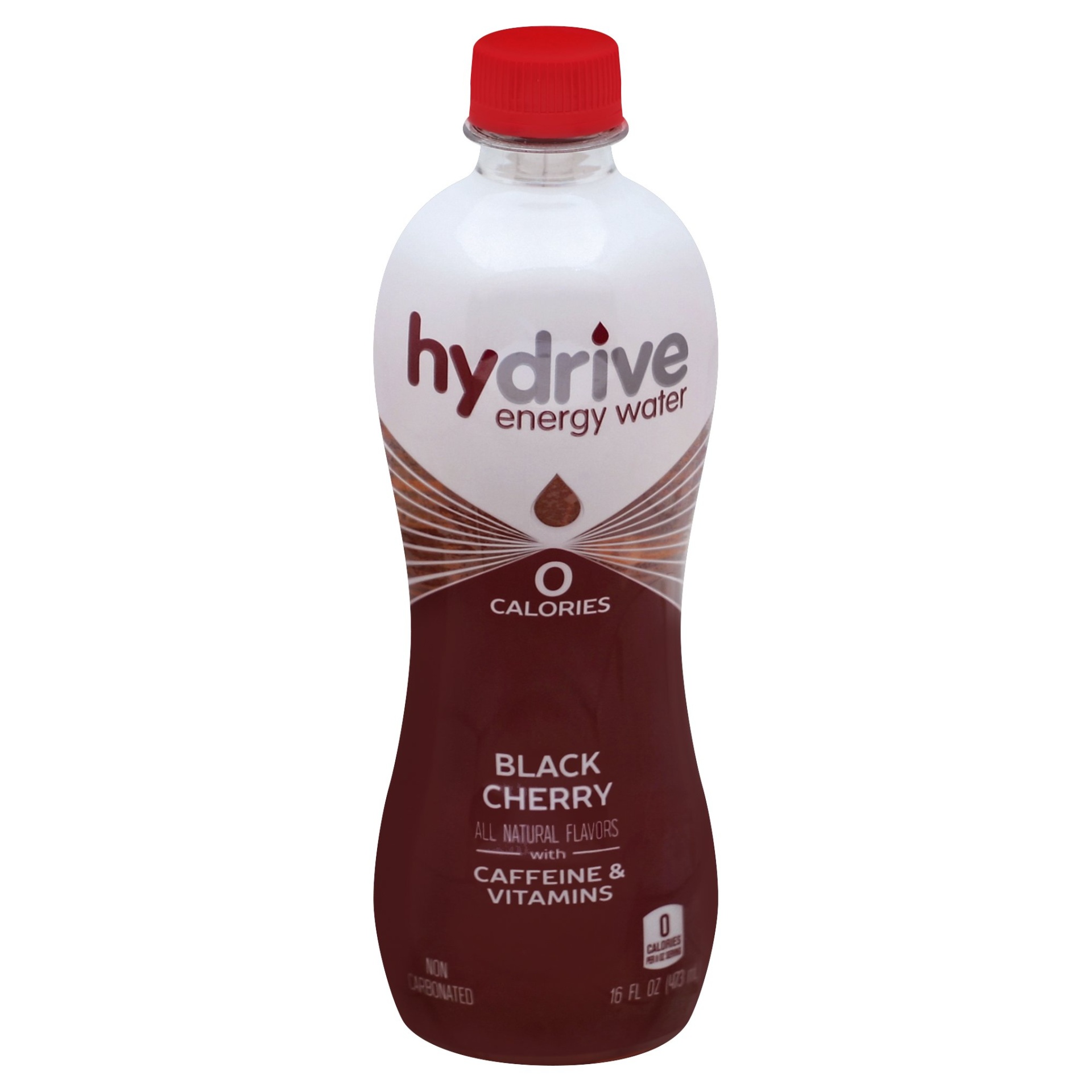 slide 1 of 2, Hydrive Black Cherry Energy Water, 16 fl oz