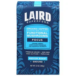 Laird Superfood Focus Medium Roast Ground Coffee 12 oz