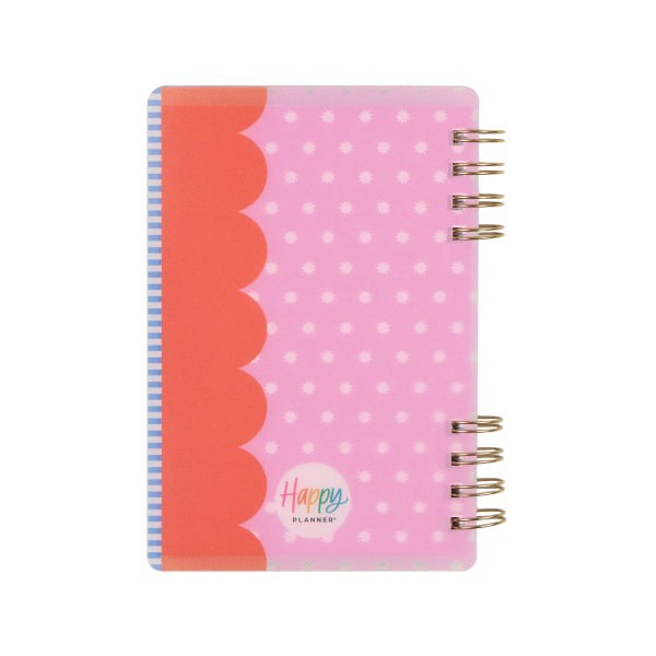 slide 6 of 10, 2026 Happy Planner Monthly/Weekly Mini Customizable Twin Loop Planner, 4-5/8"" x 7"", Color Beat, January To December, PZ0019M003, 1 ct